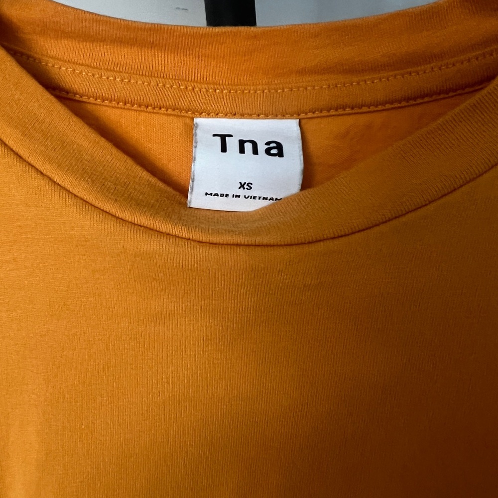 TNA Men's Vibrant Orange Tee